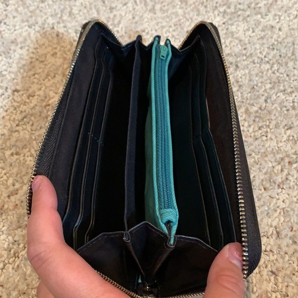 Desigual Colorful Beaded and Embroidered Wallet - Picture 5 of 5